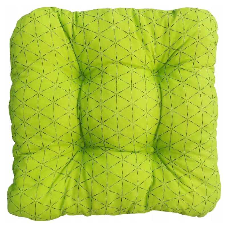 Lauko čiužinys sodo pagalvėlė 42x42 cm žaliai kėdei