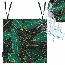 Neperšlampama pagalvėlė 40x40 cm pririšta prie sodo kėdės, raštų pasirinkimas