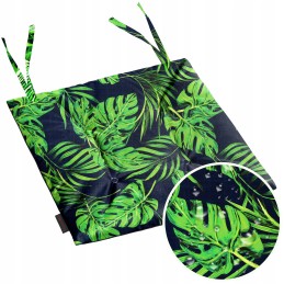 Neperšlampama pagalvėlė 40x40 cm pririšta prie sodo kėdės, raštų pasirinkimas