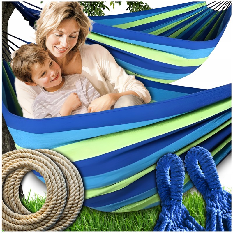 Pakabinamas sodo hamakas, sūpynės, rokeris, didelis, stiprus, + uždangalas ir virvės