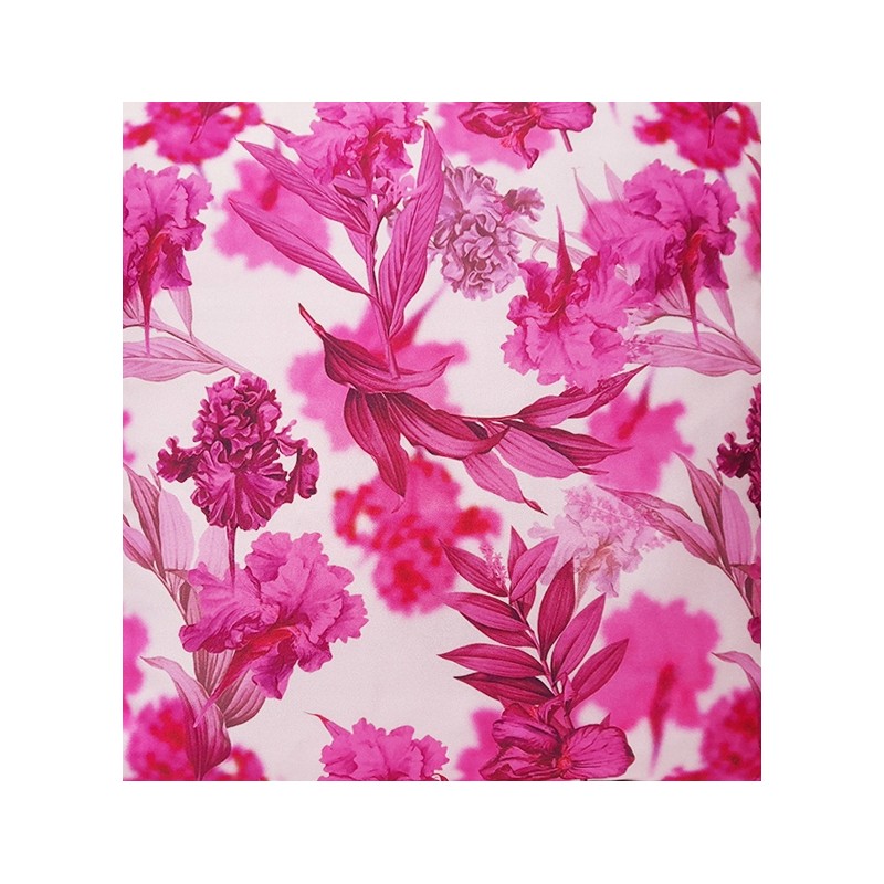 Kvadratinė pagalvėlė taburetei, taburetė 30x30, 3D gėlės