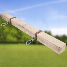 Karabino tvirtinimas su spaustukais 90 mm