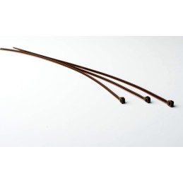 Kabelių raiščiai - rudi