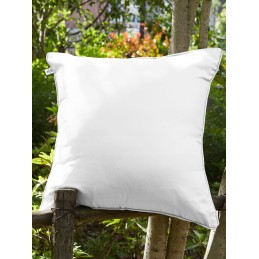 Vandeniui atsparus baltas sodo pagalvėlės užvalkalas sodo baldams 50x50cm