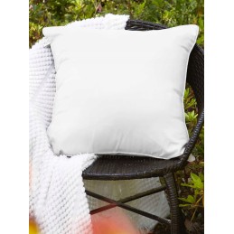 Vandeniui atsparus baltas sodo pagalvėlės užvalkalas sodo baldams 50x50cm