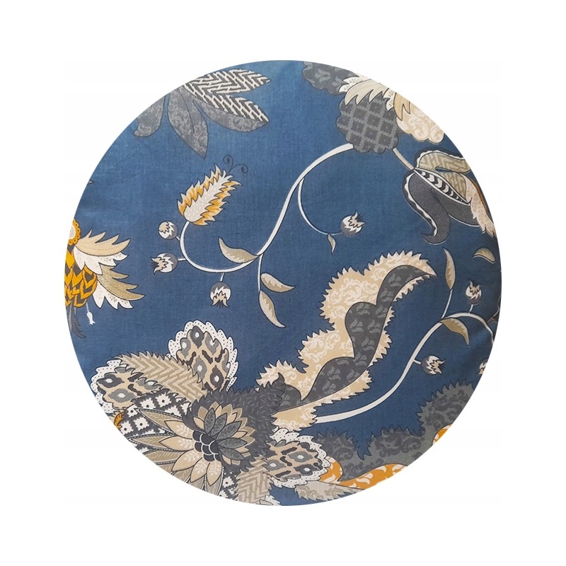 Apvali pagalvėlė taburetei, 35 cm, grafito orientacija