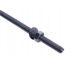 Nerūdijančio plieno sūpynės kablys m8 x 150 mm su žiedu
