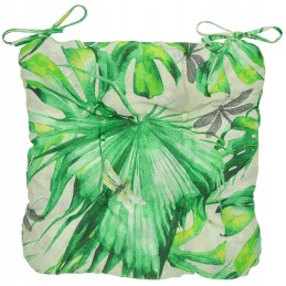 Sėdynės pagalvėlė sodo kėdei 40x40 dirželiais