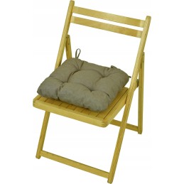 Sėdynės pagalvėlė sodo kėdei 40x40 dirželiais