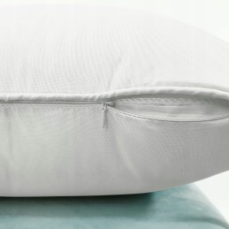 Gaia vandeniui atsparus dekoratyvinis pagalvės užvalkalas 50x50, sodo balta