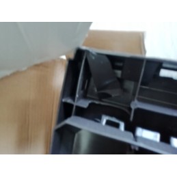 Plastikinis vazonas 17 cm, rudas molis DGA17 R624