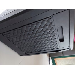 Plastikinis vazonas 17 cm, rudas molis DGA17 R624