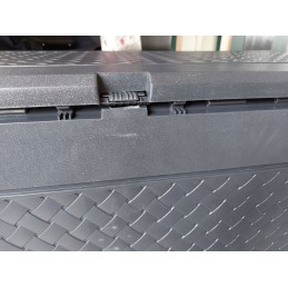 Plastikinis vazonas 17 cm, rudas molis DGA17 R624
