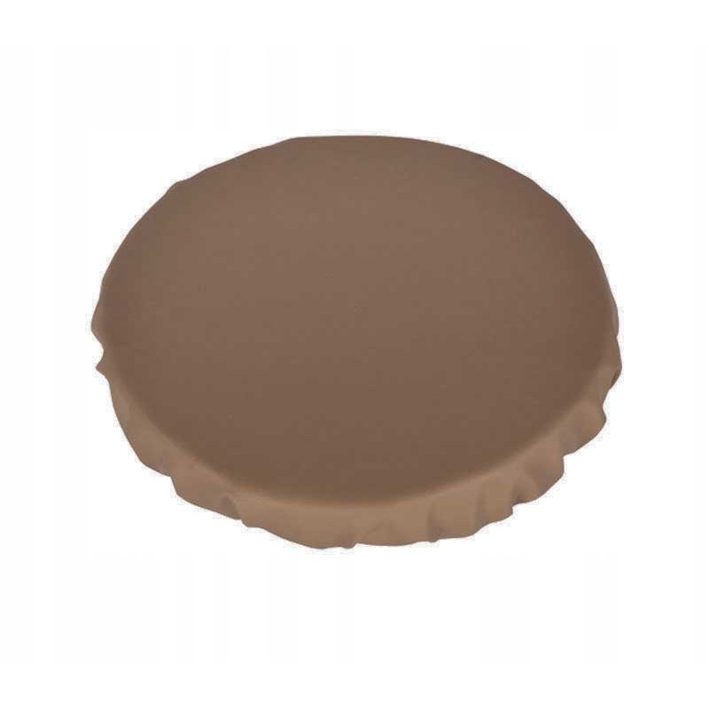 Ekologinės odos apvalios pagalvėlės taburetė 32cm