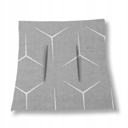 Kėdės pagalvėlė be kaklaraiščių 45x45 medvilnė 100% milano pilka