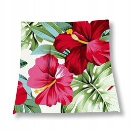 Mazginė kėdės pagalvėlė 45x45 monstera gėlių dalis