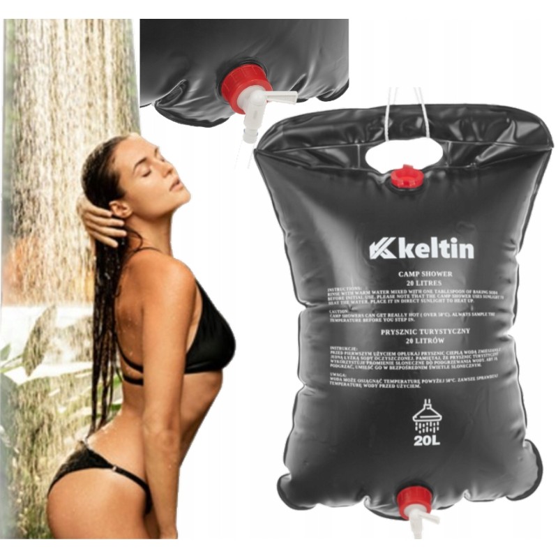 Saules kempinga tūristu duša, 20l