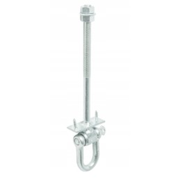 Sūpynių tvirtinimas su apkabomis ir smaigaliais m12 x 130 mm