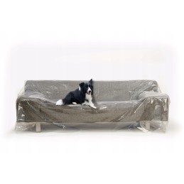 Apsauginė folija vienvietė sofa 243,8 x 137,2 cm storio 50 mikronų