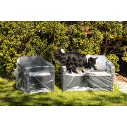 Apsauginė folija vienvietė sofa 243,8 x 137,2 cm storio 50 mikronų