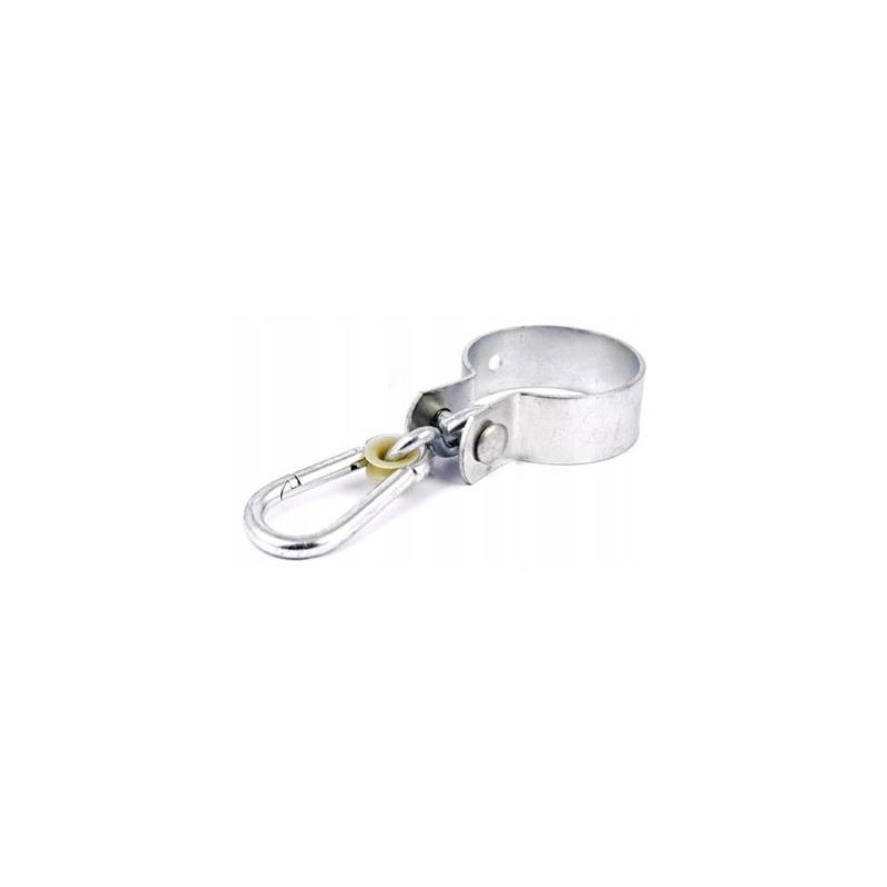 Sūpynių kablys su sijos spaustuku 100/3mm teflonas
