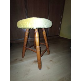 Kvadratinis taburetės užvalkalas 30×30 minky green