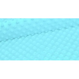 Kvadratinis taburetės užvalkalas 30×30 minky turquoise