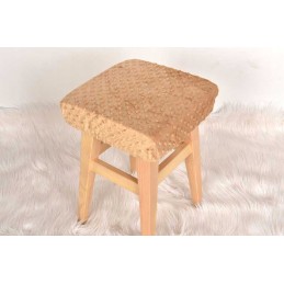 Užvalkalas taburetei 30×30 minky square cappuccino