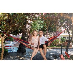 Turistinės sodo hamako sūpynės + virvės dėklas