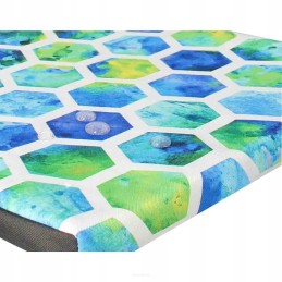 Vandeniui atspari sodo kėdės pagalvė su nuimamu įdėklu 40x40 cm su plytelių spauda