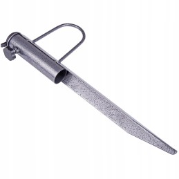 Metalinis tvirtinimo pagrindas paplūdimio skėčiui