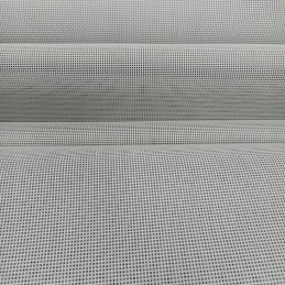 Tvirtas PVC tinklelis šezlongams, 50 cm pločio sėdynės - šviesiai pilkos spalvos