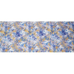 Apvalus pagalvės užvalkalas 40cm ornam golden sky