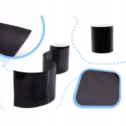 Vandeniui atspari remonto juosta baseino vamzdžiams, juoda, 150 x 10 cm