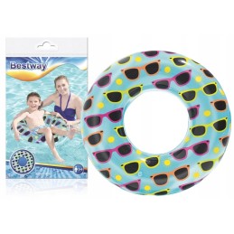 Pripučiamas plaukimo žiedas vaikams 76 cm bestway 36057