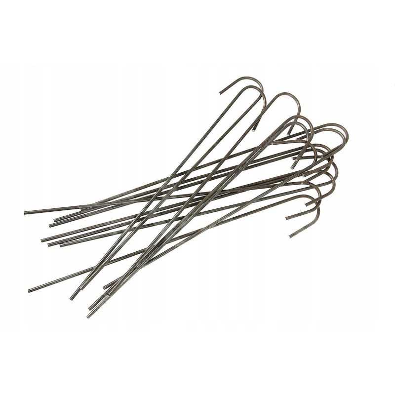 Smeigtukai agrotekstilei tvirtinti, agrotekstilei, inkarams, kaiščiais, 100 vnt u15 eco