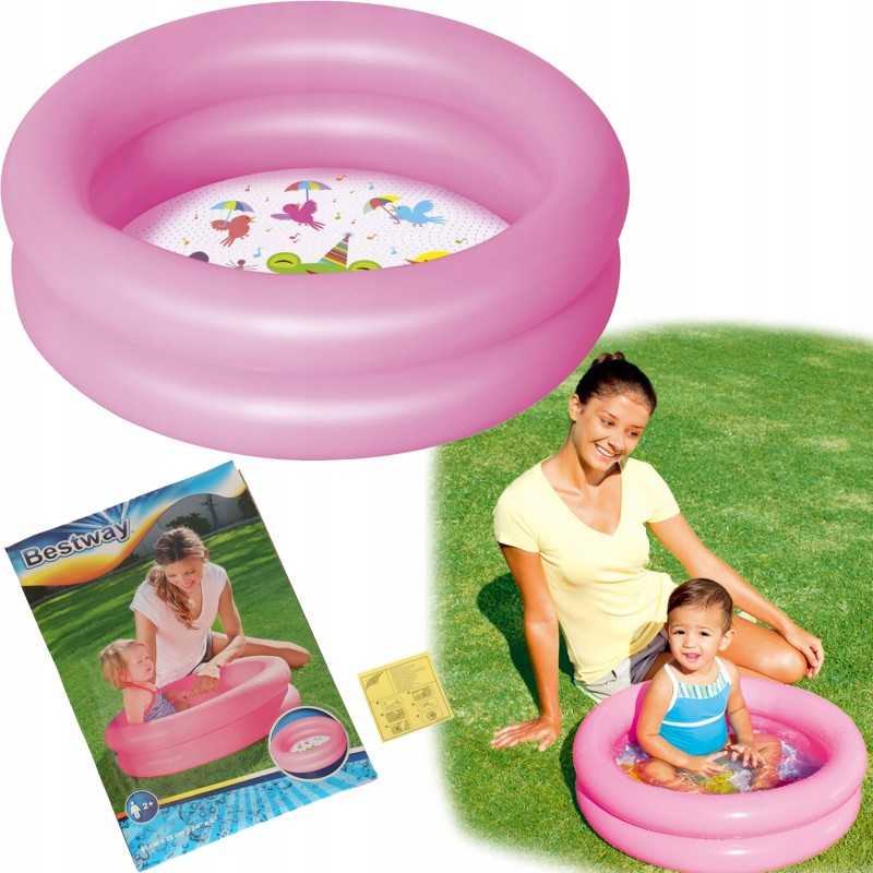 Vaikiškas irklavimo baseinas 61cm 1 2 metai bestway