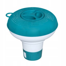 Nedidelis baseino cheminių medžiagų plūdurinis dozatorius