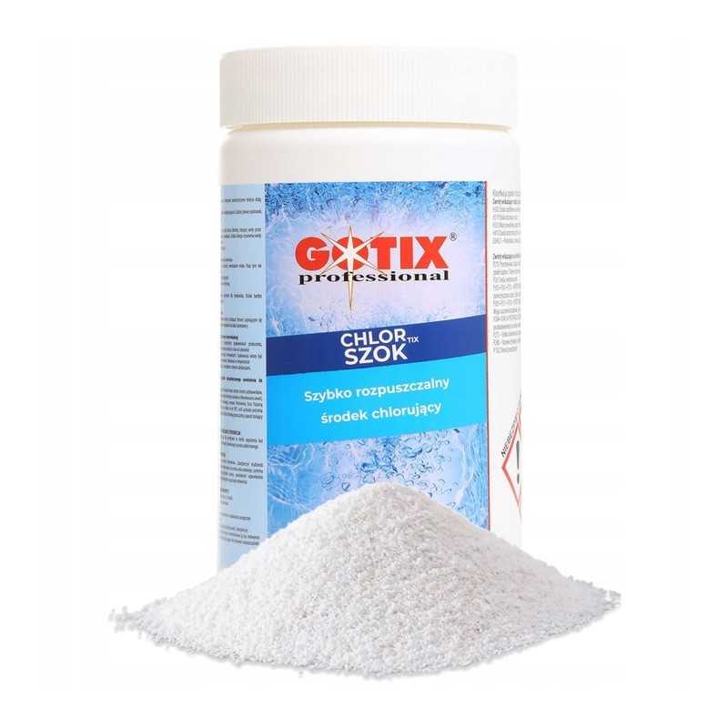 Gotix preparato chloro šoko granulės 1kg baseinams
