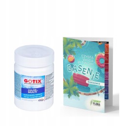 Chloras baseinams, tabletės baseino vandeniui dezinfekuoti, 0 4kg chlortix multi