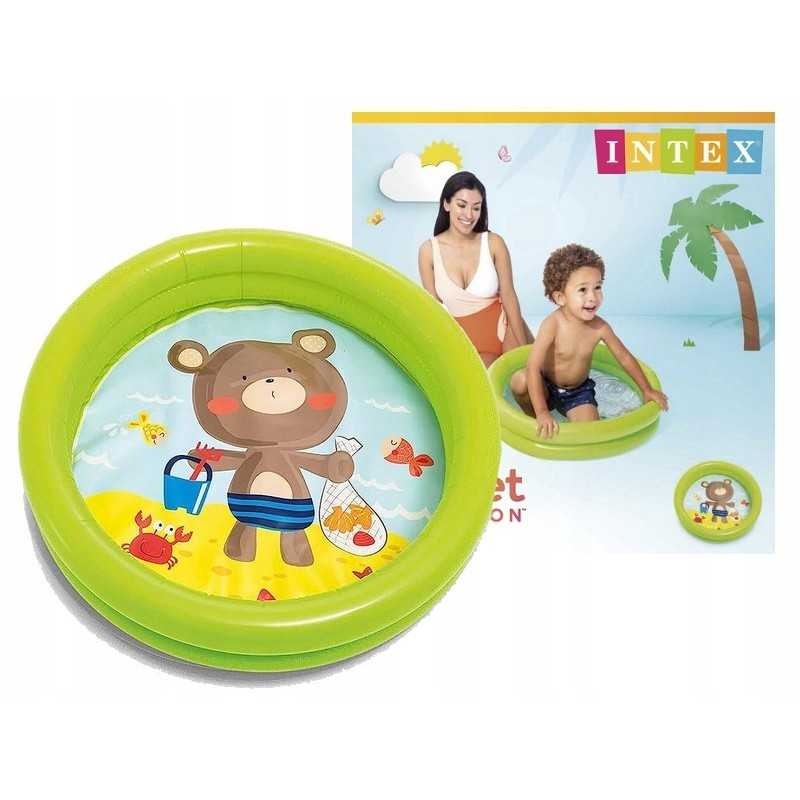 Intex pripučiamas baseinas, baseinas vaikams, 61 cm