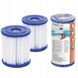 Filtrai 2x filtras baseino siurblio tipui ir Bestway 58093