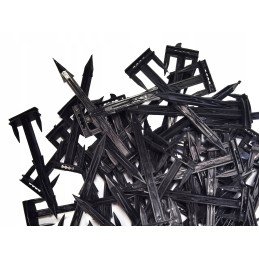 Trišakiai tvirtinimui 17cm 50 vnt