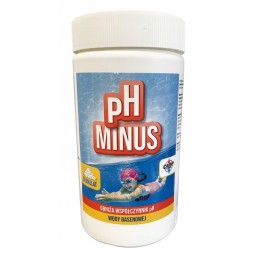 Ph minus cheminės medžiagos baseinui, granulės, vandens reguliatorius, 1 kg