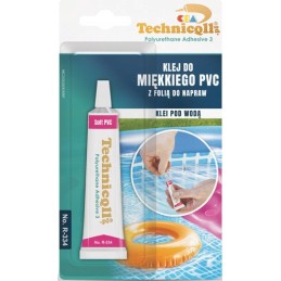 Šlapių klijų taisymo rinkinys PVC baseinams