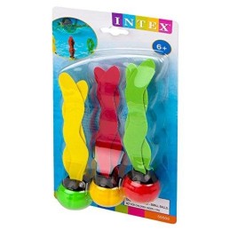 Intex nardymo jūros dumblių kamuoliukai 55503 x 3 vnt