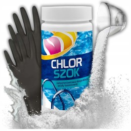 Chloro šokas 1kg šoko baseino chemikalai vandens dezinfekcijos gamix granulės nemokamai
