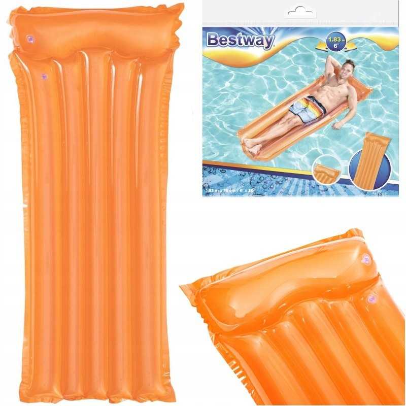 Pripučiamas čiužinys plaukimui 183x76 deluxe 44013p