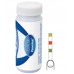 3in1 ph chloro bandymo juostelės bestway 58142