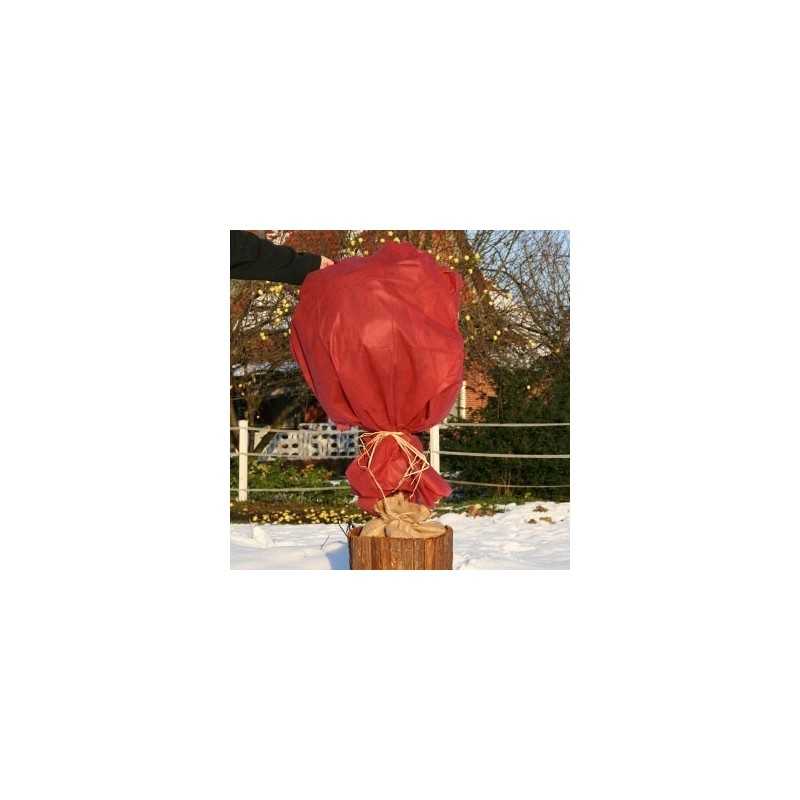 Raudonas neaustinis audinys